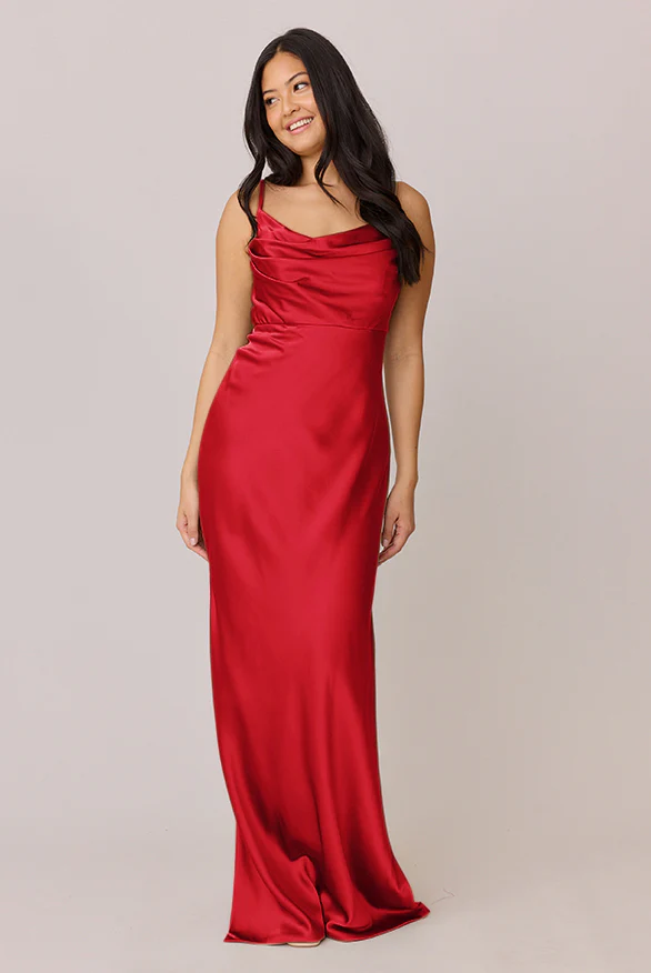Skye Satin Dress | Made To Order - Image 132