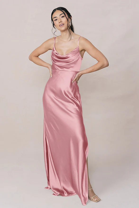 Skye Satin Dress | Made To Order - Image 148