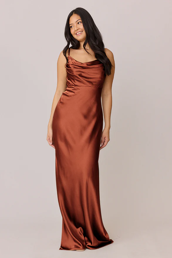 Skye Satin Dress | Made To Order - Image 154