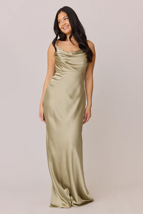 Skye Satin Dress | Made To Order - Image 160