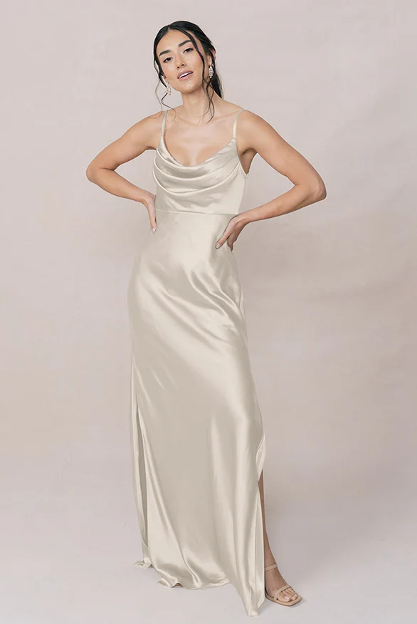 Skye Satin Dress | Made To Order - Image 164