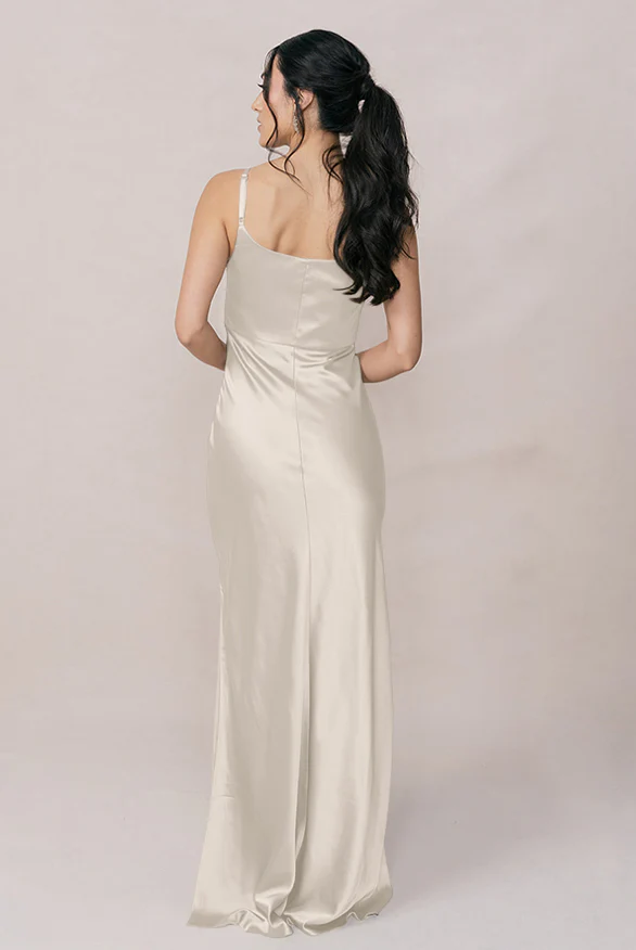 Skye Satin Dress | Made To Order - Image 165