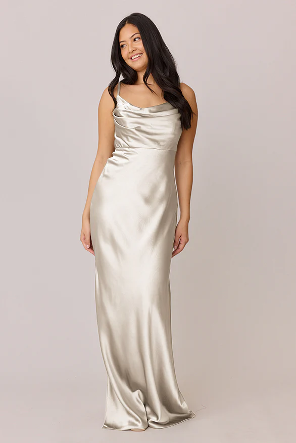 Skye Satin Dress | Made To Order - Image 166