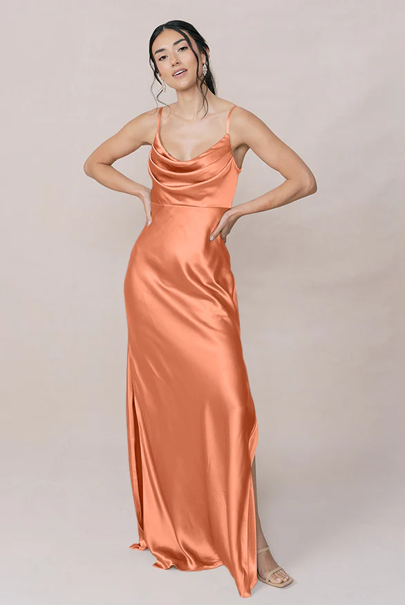 Skye Satin Dress | Made To Order - Image 168
