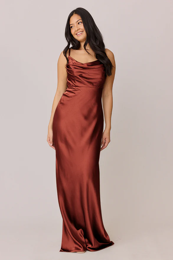 Skye Satin Dress | Made To Order - Image 176
