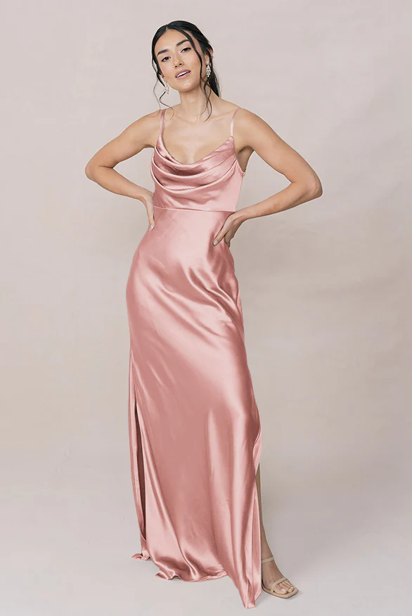 Skye Satin Dress | Made To Order - Image 18