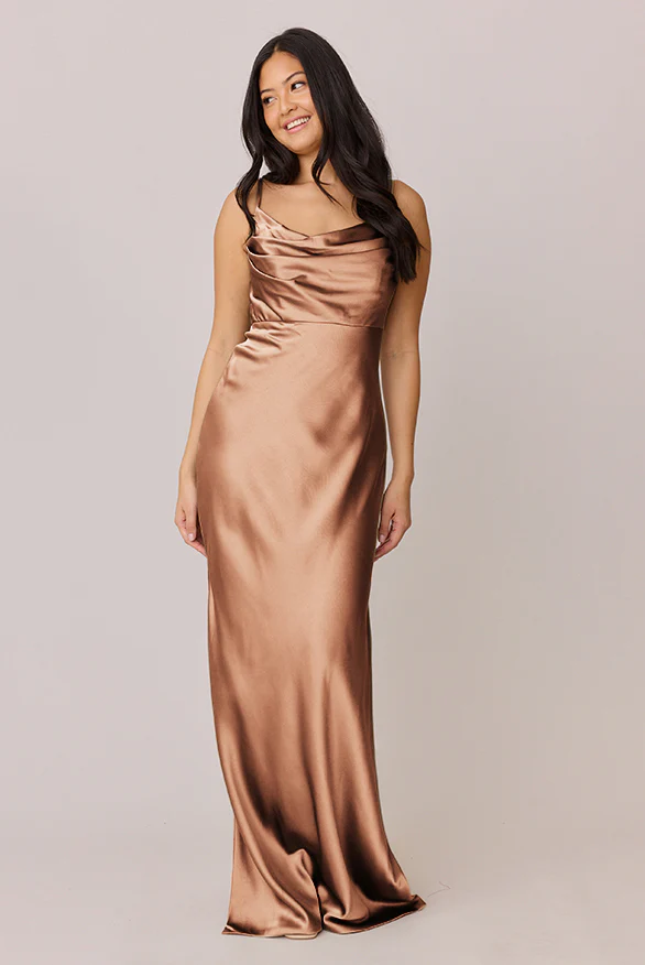 Skye Satin Dress | Made To Order - Image 180