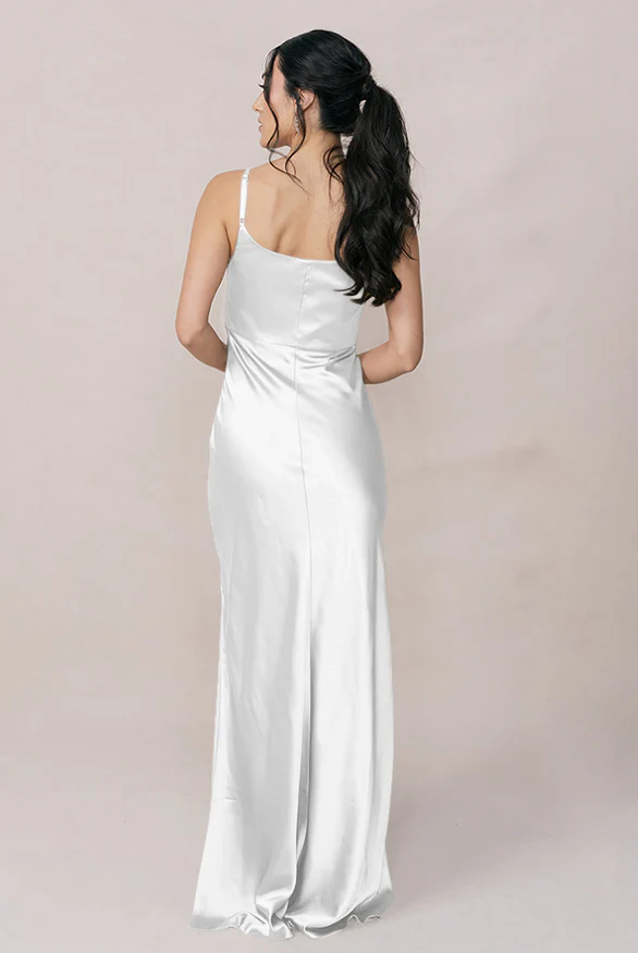 Skye Satin Dress | Made To Order - Image 183