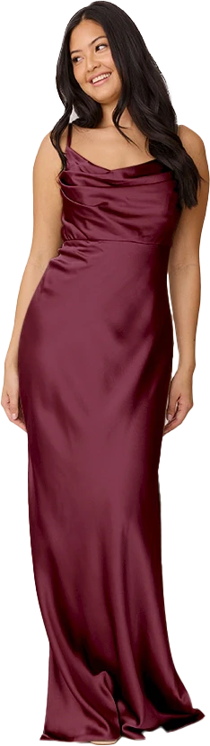 Skye Satin Dress | Made To Order - Image 191