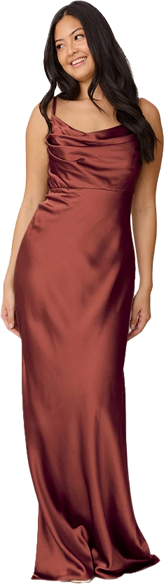 Skye Satin Dress | Made To Order - Image 192