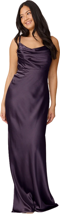 Skye Satin Dress | Made To Order - Image 198