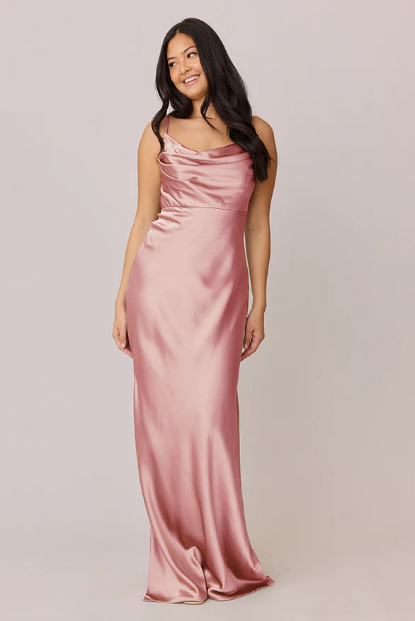 Skye Satin Dress | Made To Order - Image 20