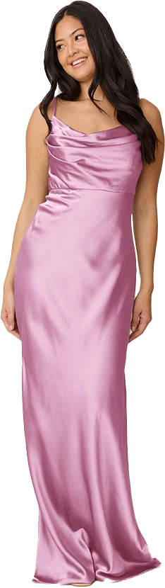Skye Satin Dress | Made To Order - Image 213
