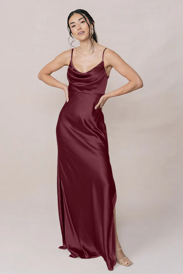 Skye Satin Dress | Made To Order - Image 22