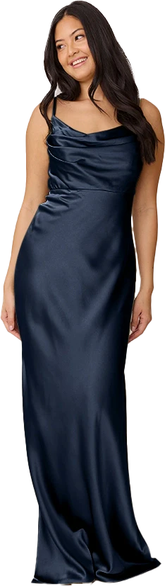 Skye Satin Dress | Made To Order - Image 220