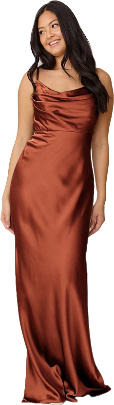 Skye Satin Dress | Made To Order - Image 225