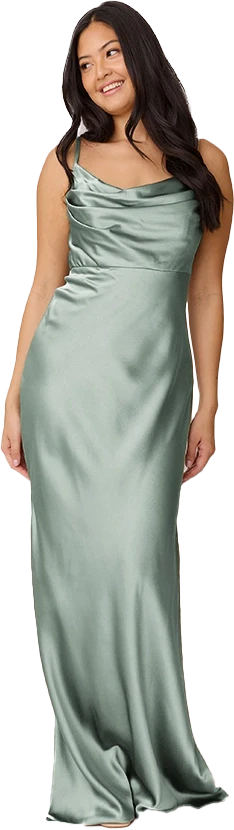 Skye Satin Dress | Made To Order - Image 226