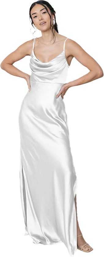 Skye Satin Dress | Made To Order - Image 234