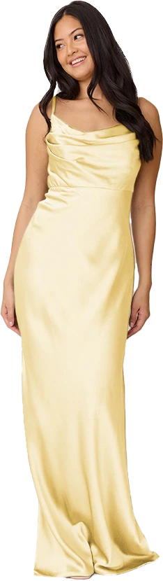 Skye Satin Dress | Made To Order - Image 235