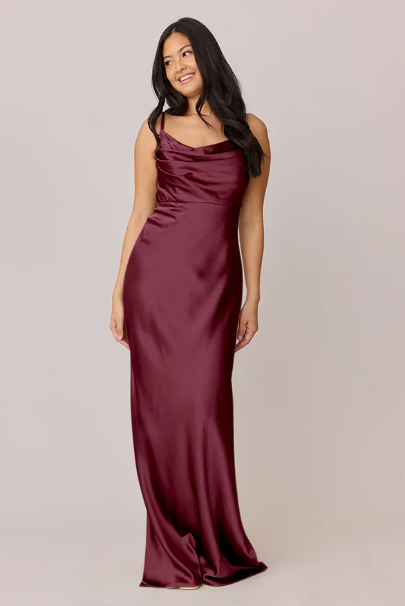 Skye Satin Dress | Made To Order - Image 24