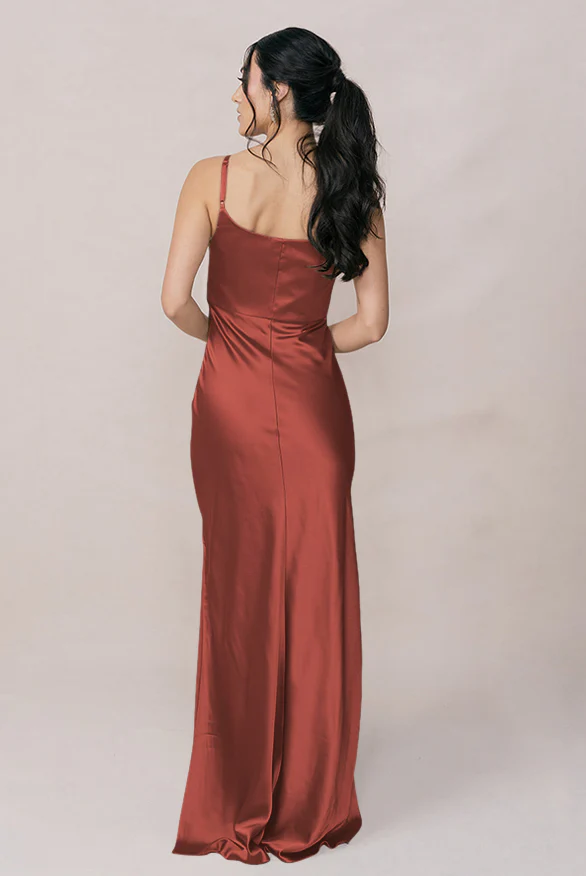 Skye Satin Dress | Made To Order - Image 27