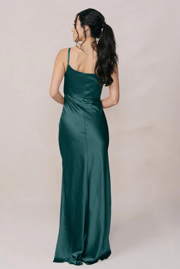 Skye Satin Dress | Made To Order - Image 33