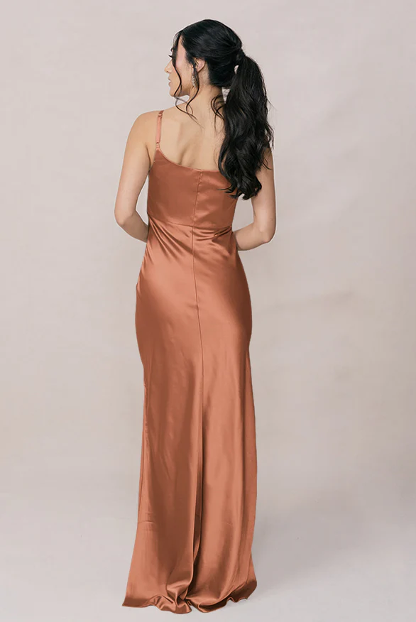 Skye Satin Dress | Made To Order - Image 35