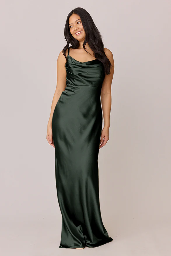 Skye Satin Dress | Made To Order - Image 38