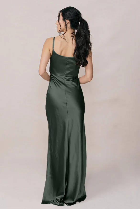 Skye Satin Dress | Made To Order - Image 40