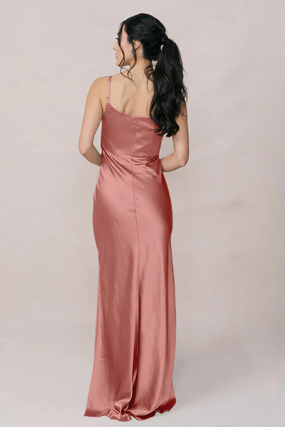 Skye Satin Dress | Made To Order - Image 43