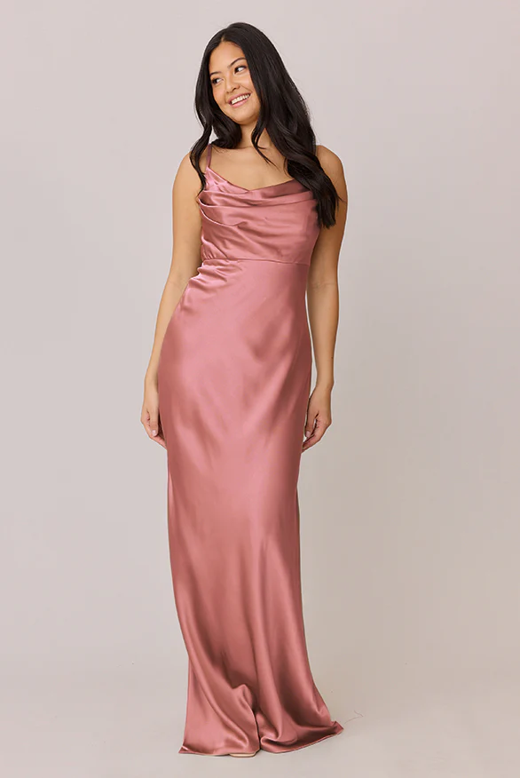 Skye Satin Dress | Made To Order - Image 44