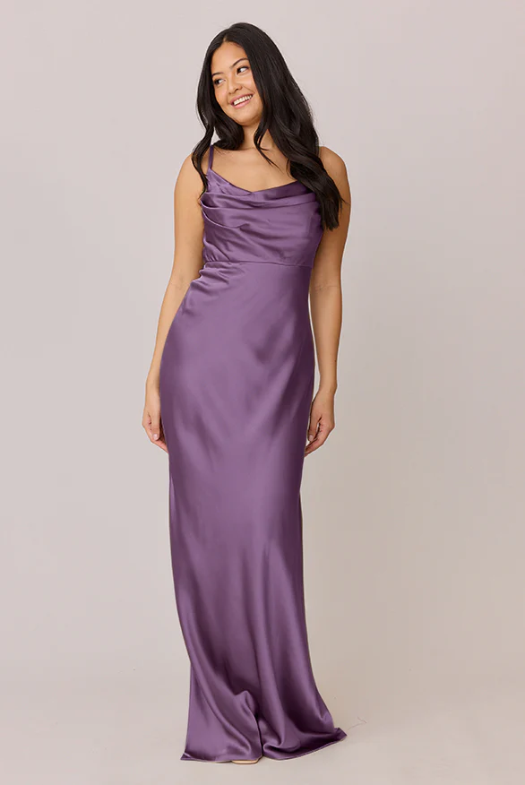 Skye Satin Dress | Made To Order - Image 46