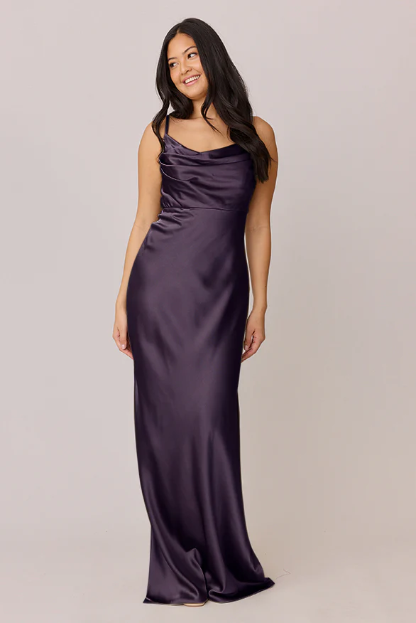 Skye Satin Dress | Made To Order - Image 48