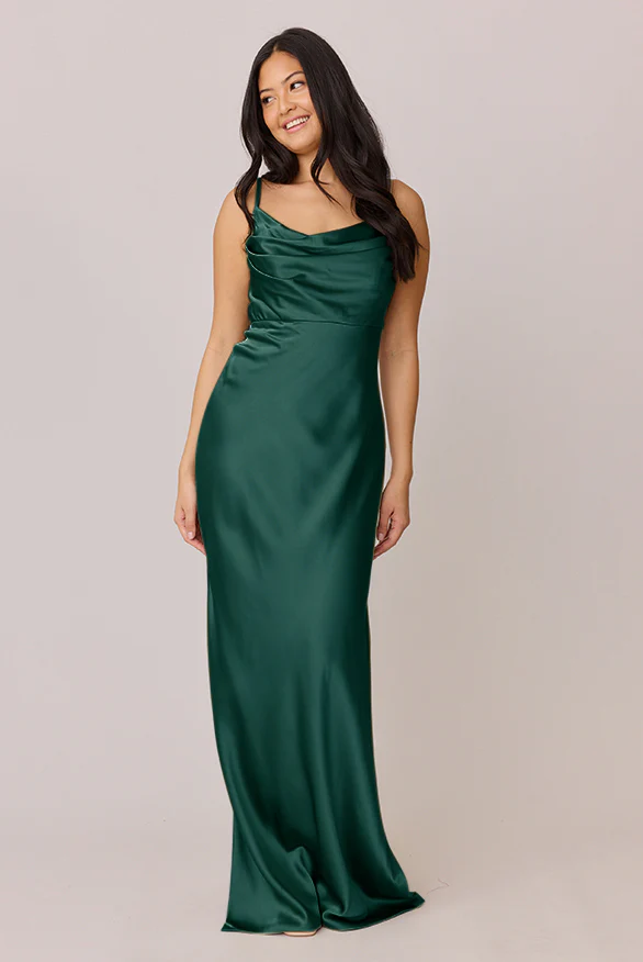 Skye Satin Dress | Made To Order - Image 54