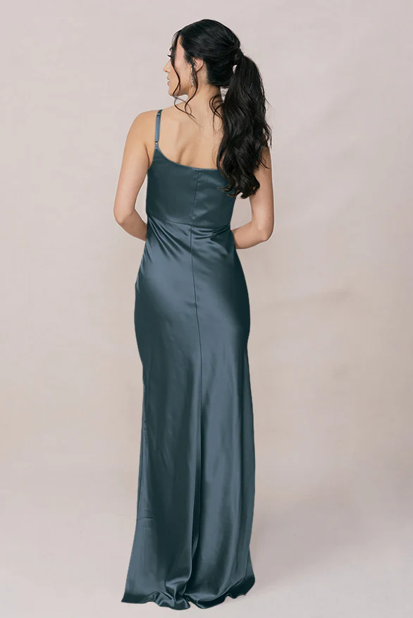 Skye Satin Dress | Made To Order - Image 57