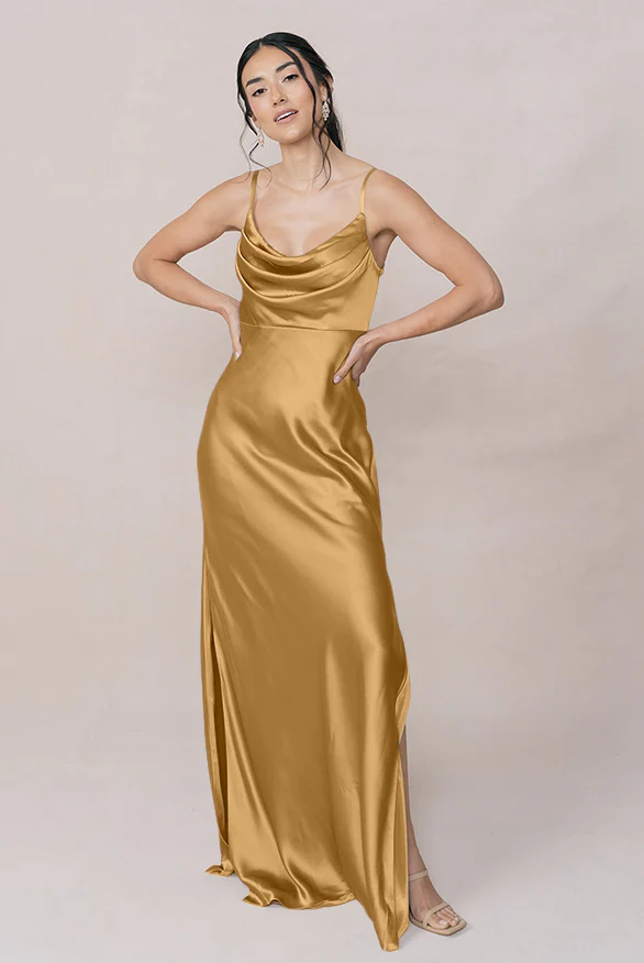 Skye Satin Dress | Made To Order - Image 64