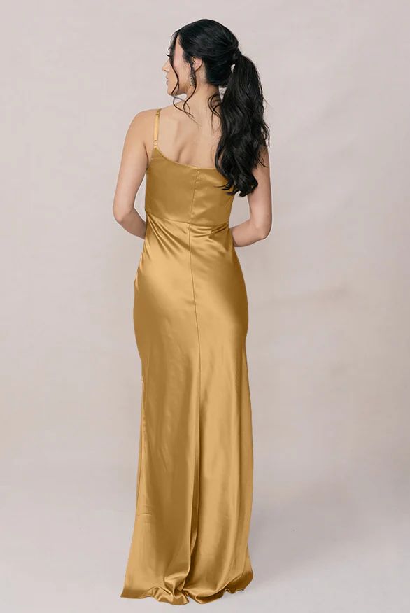 Skye Satin Dress | Made To Order - Image 65