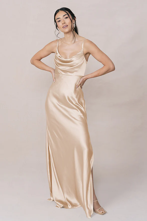 Skye Satin Dress | Made To Order - Image 66