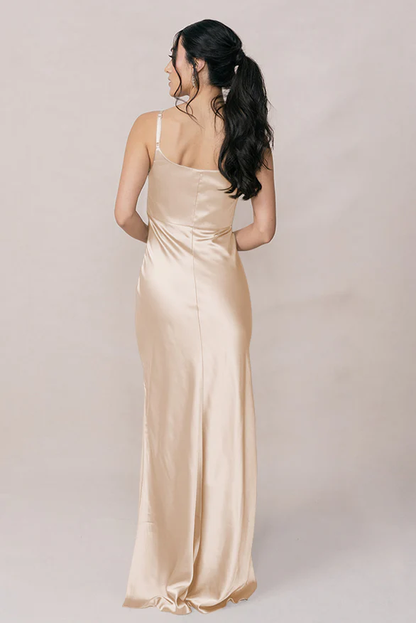 Skye Satin Dress | Made To Order - Image 67