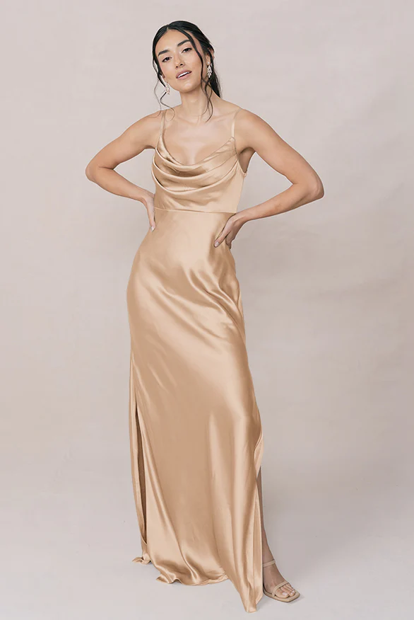 Skye Satin Dress | Made To Order - Image 70