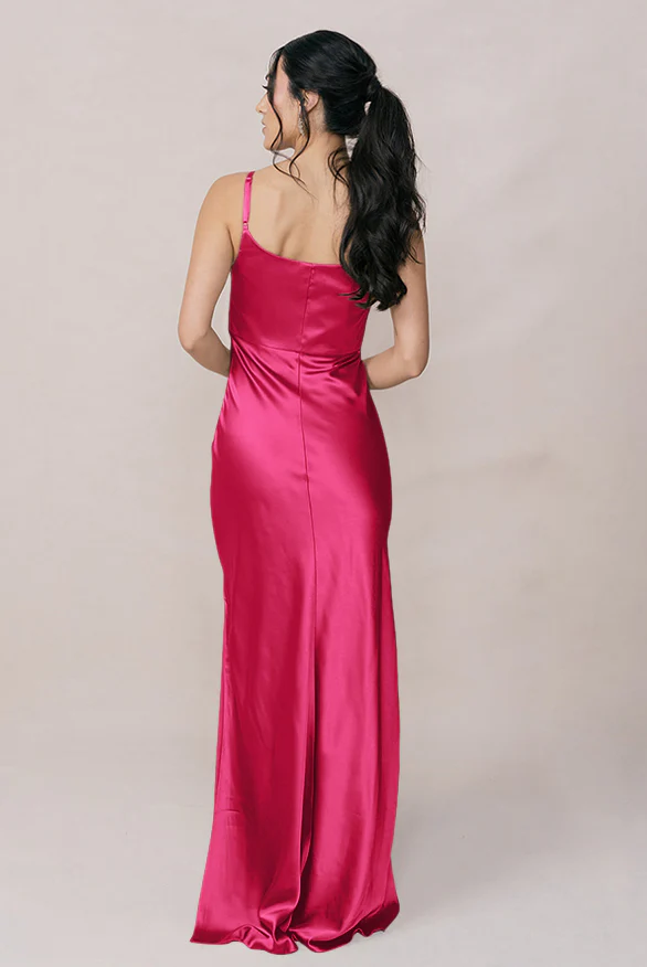 Skye Satin Dress | Made To Order - Image 75