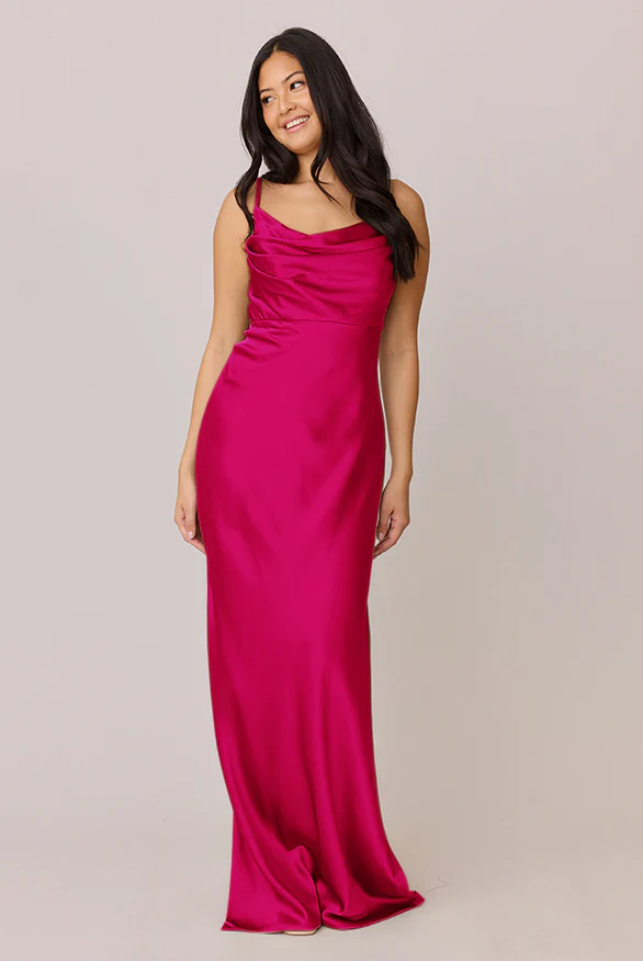 Skye Satin Dress | Made To Order - Image 76