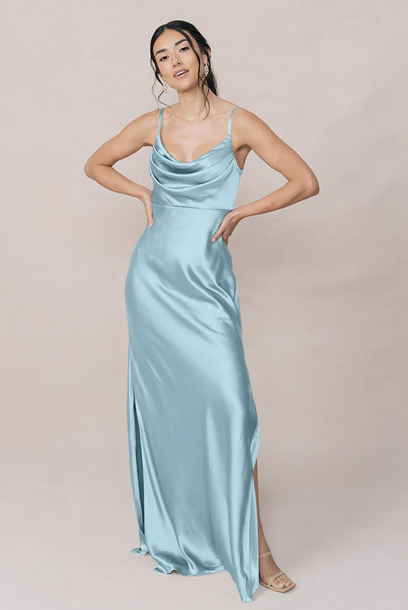 Skye Satin Dress | Made To Order - Image 82