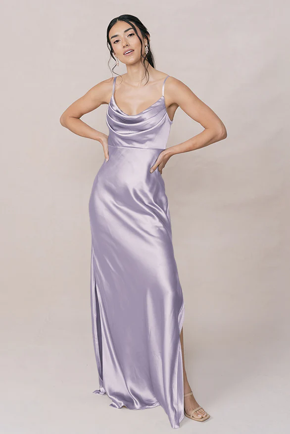 Skye Satin Dress | Made To Order - Image 86