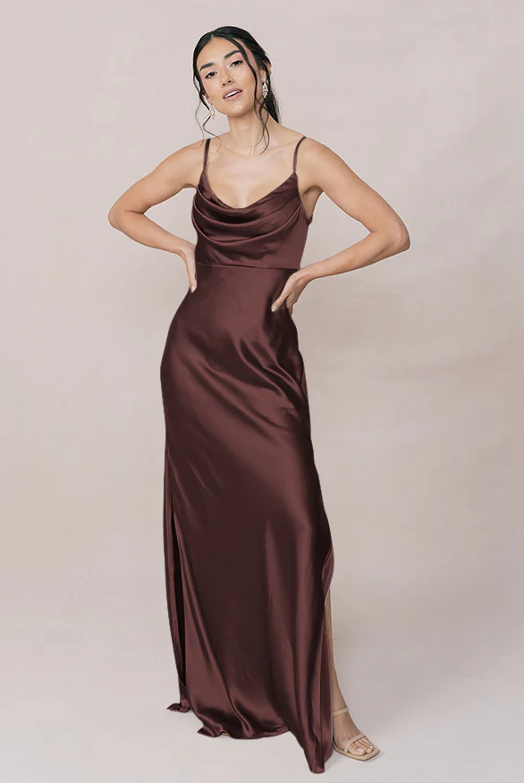 Skye Satin Dress | Made To Order - Image 94