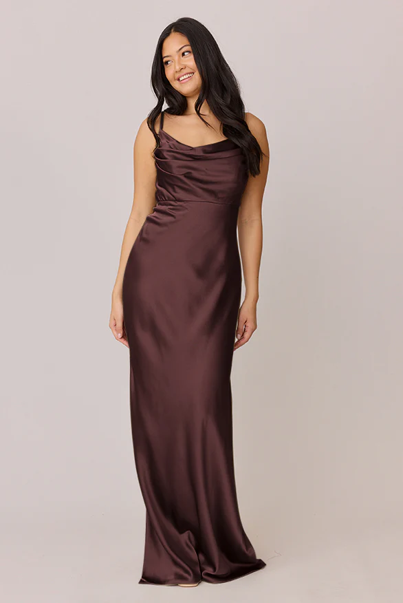 Skye Satin Dress | Made To Order - Image 97