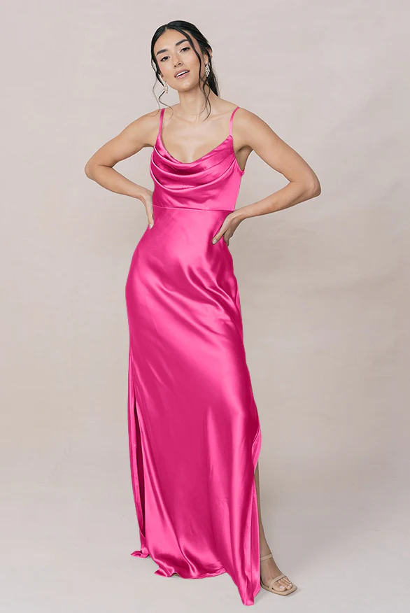Skye Satin Dress | Made To Order - Image 98