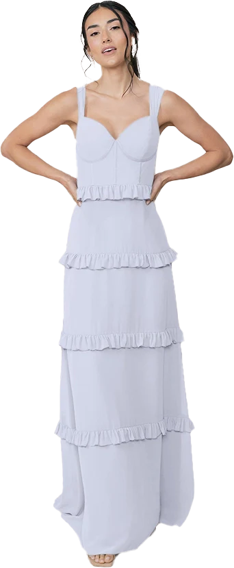 Sloane Chiffon Dress | Made To Order - Image 123