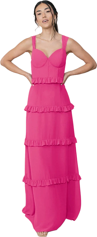Sloane Chiffon Dress | Made To Order - Image 142