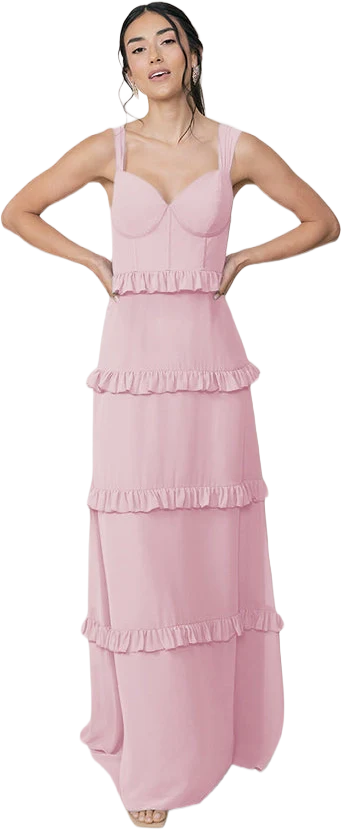 Sloane Chiffon Dress | Made To Order - Image 160